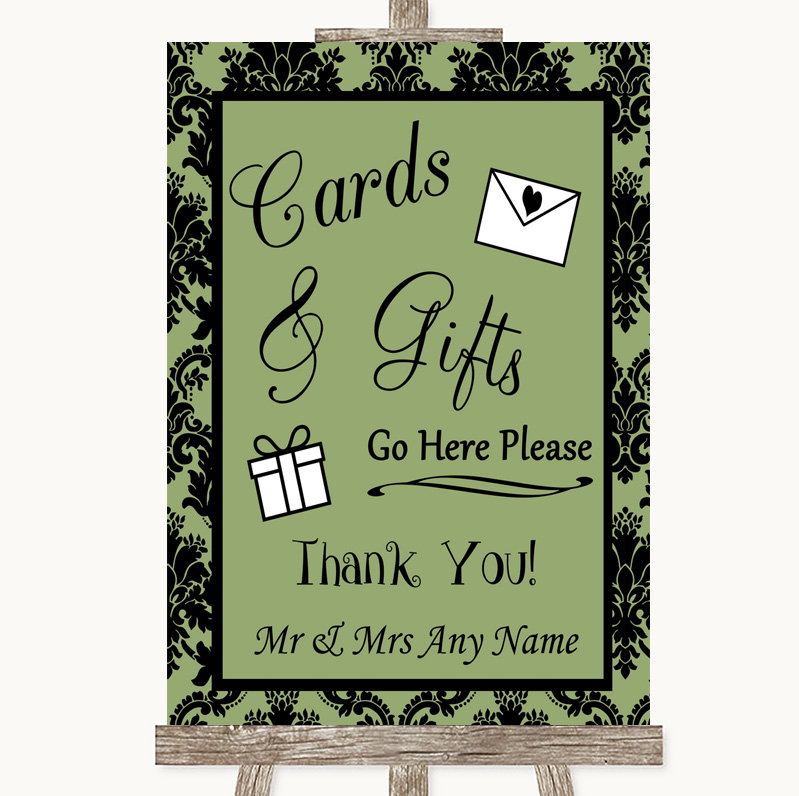 Personalised Wedding Sign Cards & Gifts Poster buy 3 for 2 