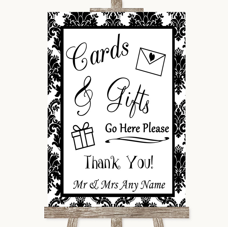 Personalised Wedding Sign Cards & Gifts Poster buy 3 for 2 