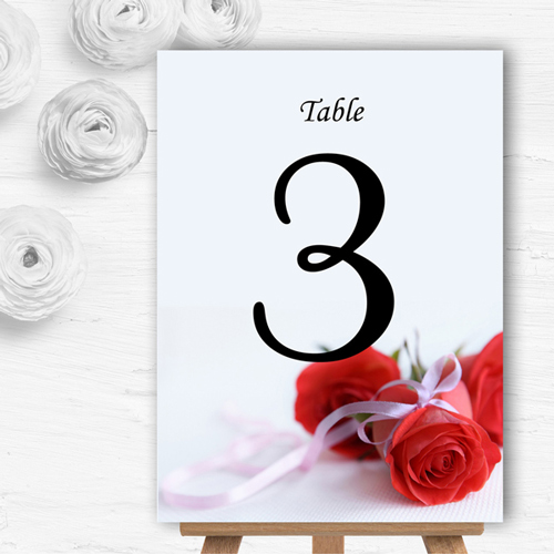 Wedding Table Numbers