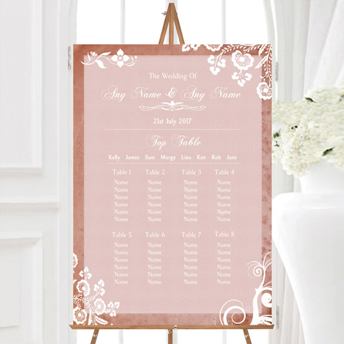 Wedding Table Plans